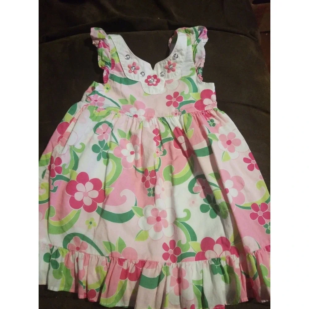 Gymboree floral mermaid dress 18 24 months